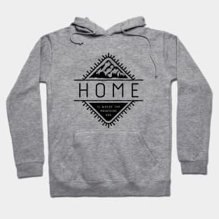 Home is where the mountains are Hoodie